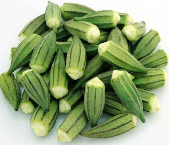 Okra (1 plate)