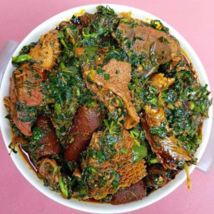Efo Riro Soup Ingredients