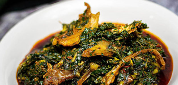 Afang Soup Ingredients (Ogba)